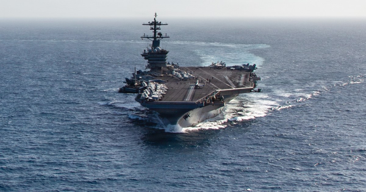 USS Lincoln heads home after extended deployment to the Middle East