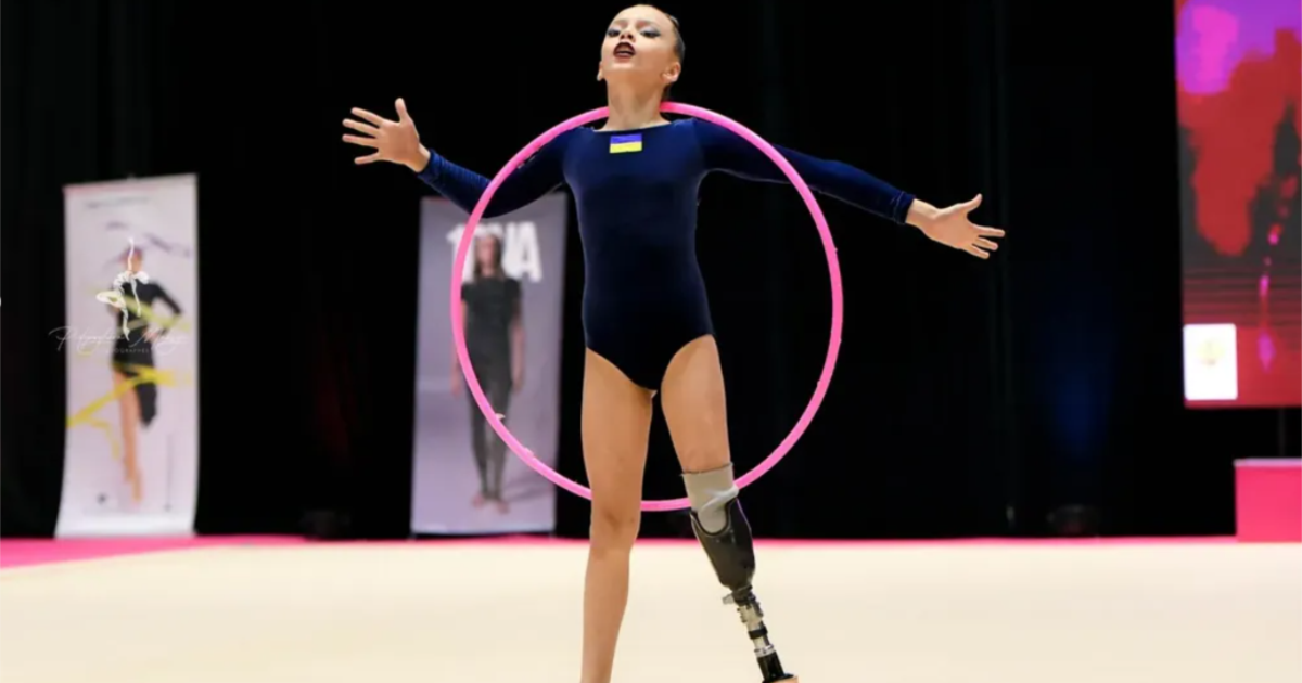 10-Year-Old Ukrainian Gymnast Wins Gold After Losing Leg In Russian Strike